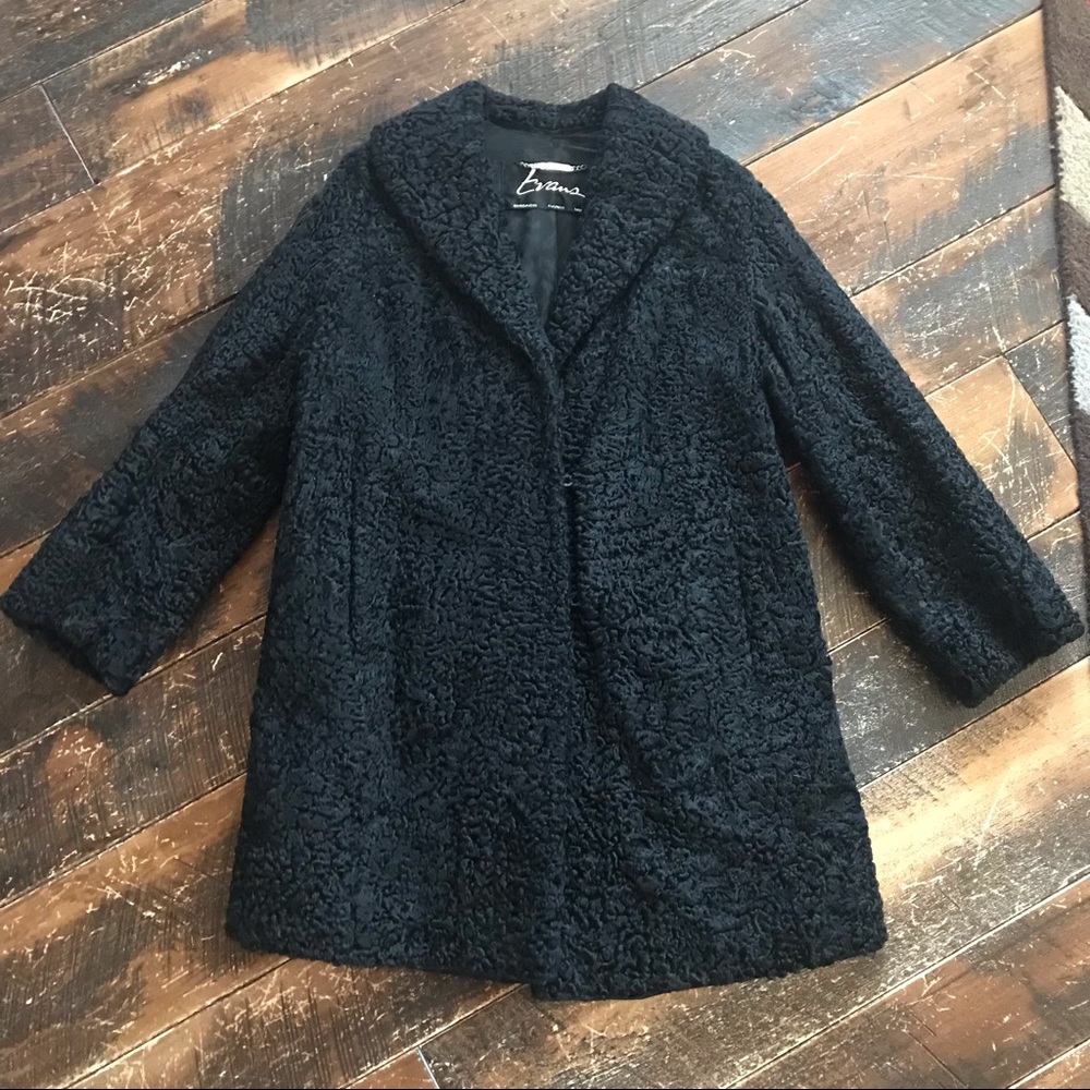 Vintage Persian Lamb A Line Coat | women’s Large